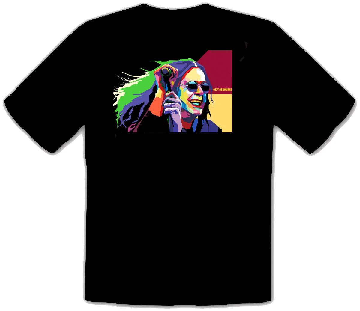 Ozzy Osbourne Music Rock BLACK T-Shirt -016- L