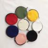 Candy Round Canvas Coin Purse Women Girls Creative Credit ID Card Holder Case Zipper Pouch Girl Earphone Organizer Bag