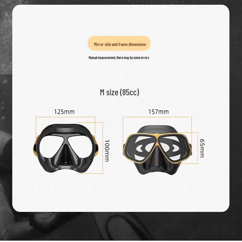 Shabat M206 Adult Diving Mask