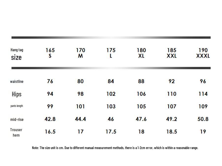 GXG Herren Schwarze Gerade Geschnittene Freizeithose