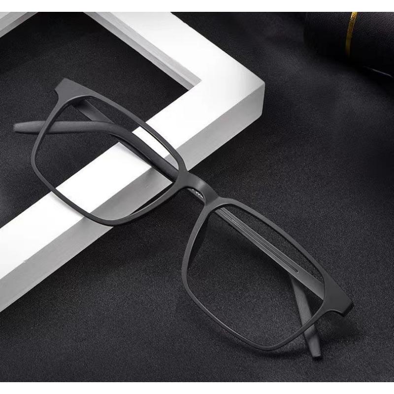 Ultra-Light Pure Titanium Blue Light Blocking Reading Glasses Men Women TR90 Sport Far Sight Optical Eyeglasses Diopters 0To+4.0