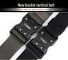 Men's Nylon Tactical Quick Release Belt - Casual & Outdoor Leather Workwear