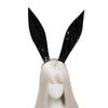 Sexy Bunny Maids Ears Headband Cosplay Leather Rabbit Ear Hairband DJ Night Club Bar Headwear Party Hair Hoop High Quality