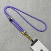 Sports Strap Neck Rope Mobile Phone Strap Adjustable Lanyard Grip Neck Chain Accessories Polyester Rope With Phone Clip