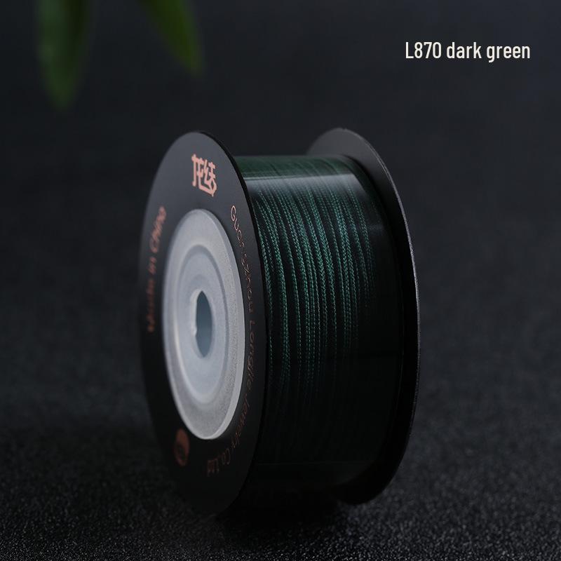 Dragon Knot High-A Jade Thread: Eco-friendly, Colorfast Jewelry Weaving Cord, 79 Colors, Handmade DIY Bracelet Material.