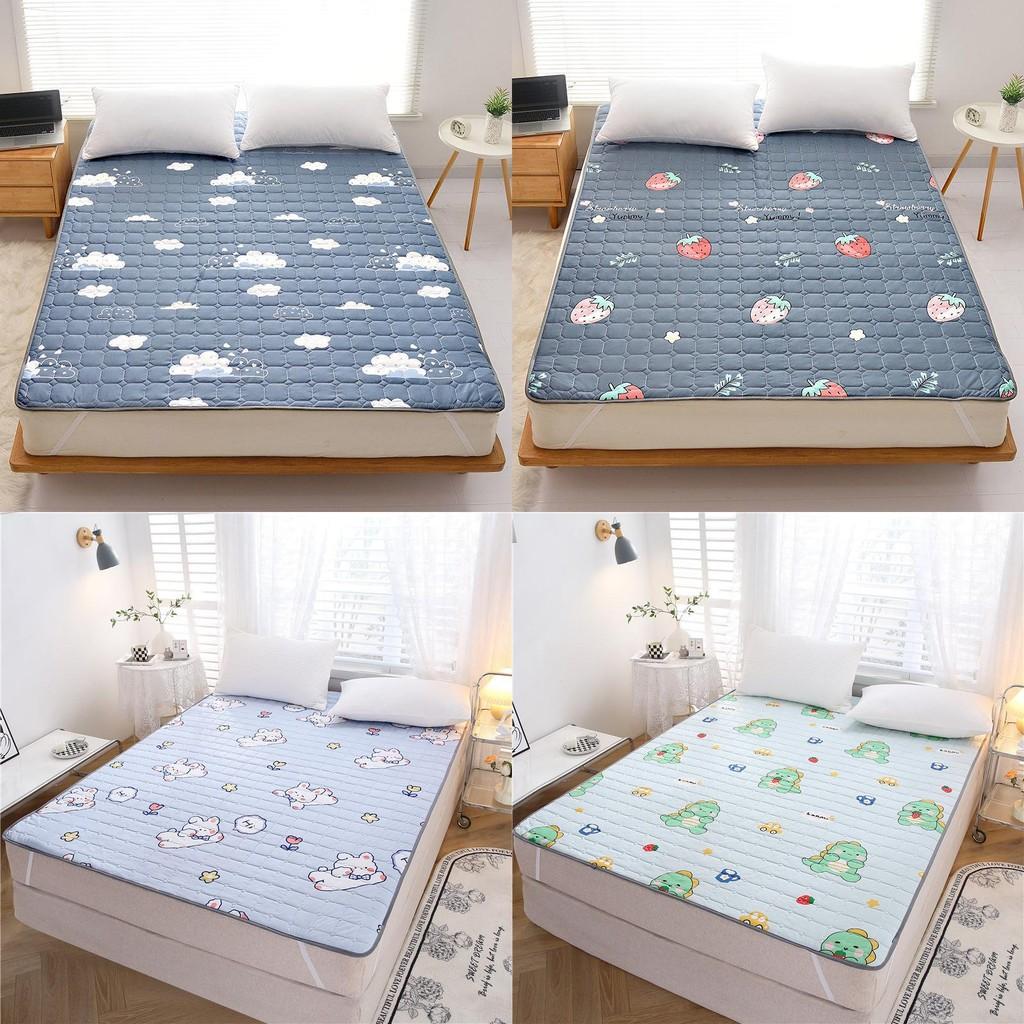 Toppers Cot Mattress Breathable Cotton Durable Resistant Fabric Students