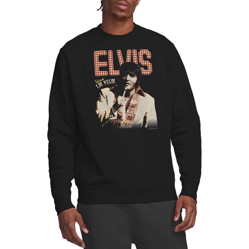 Elvis Presley Unisex Adult Viva Star Sweatshirt