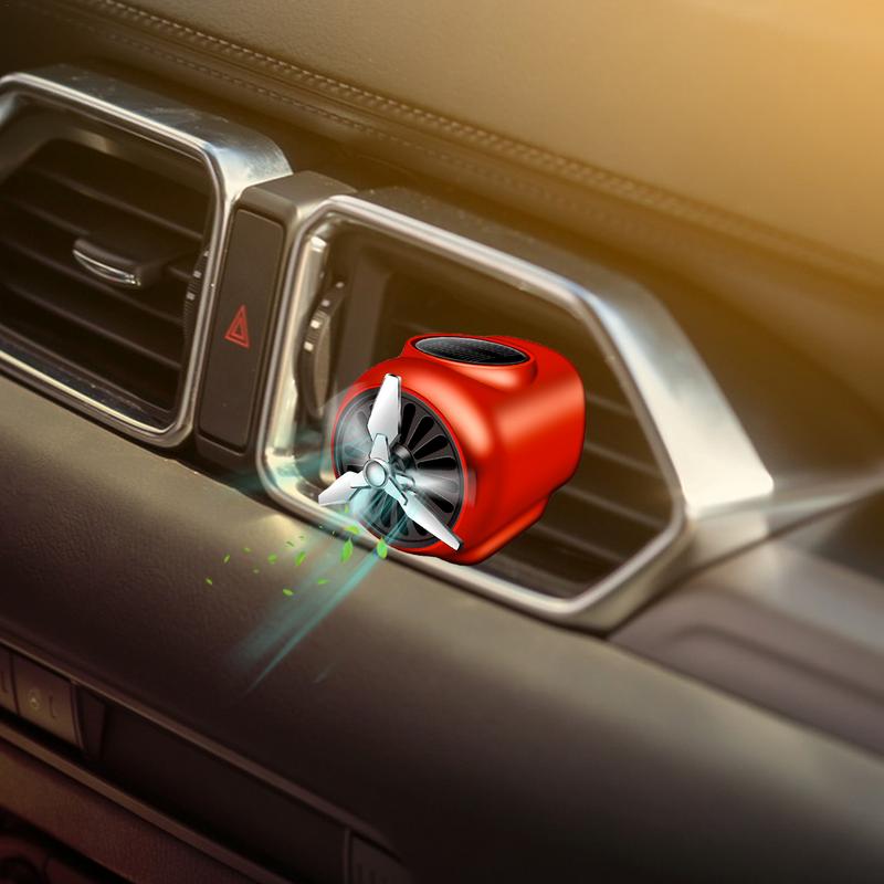 Vent Clips Air Freshener Rotating Leaves Air Purifier For Car Creative Car Vent Clips Car Interior Decor Car Aromatherapy
