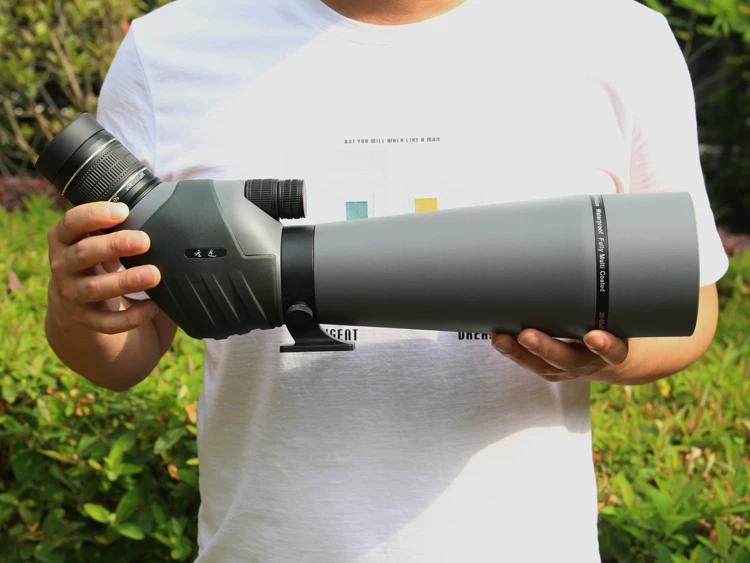 Shengtu Spotting Scope Exploration 20-60x60 20-60x80ed High Power Waterproof Double Speed Focusing Monocular Telescope
