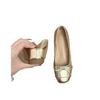 Sheepskin Version~ Leather Small Inner Height Increase Mary Jane Shoes Women's French Retro Bow Ballet Shoes Single Shoes