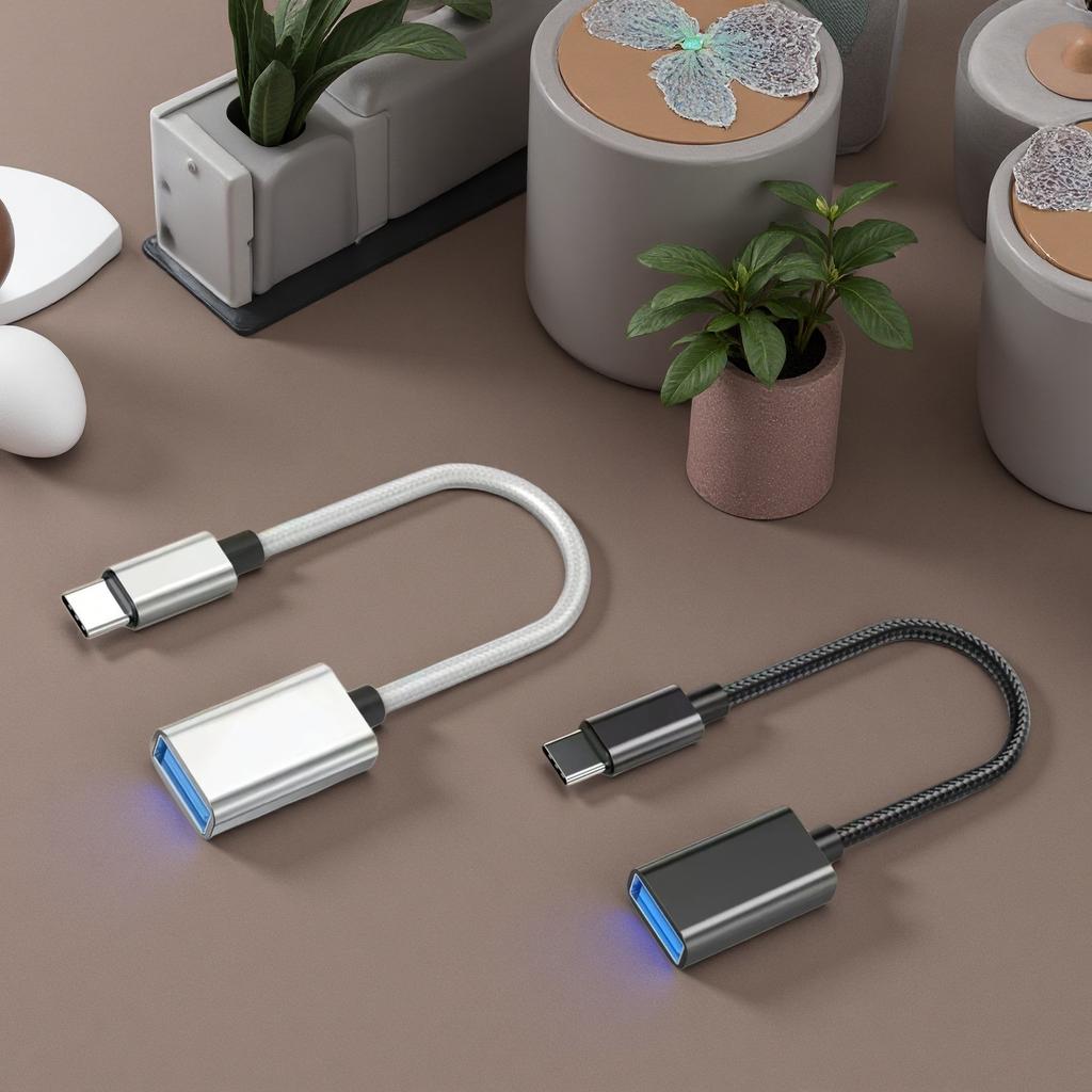USB Type C Male to USB Female Cable Adapter USB-C To USB OTG Adapter Cable OTG Cable 3