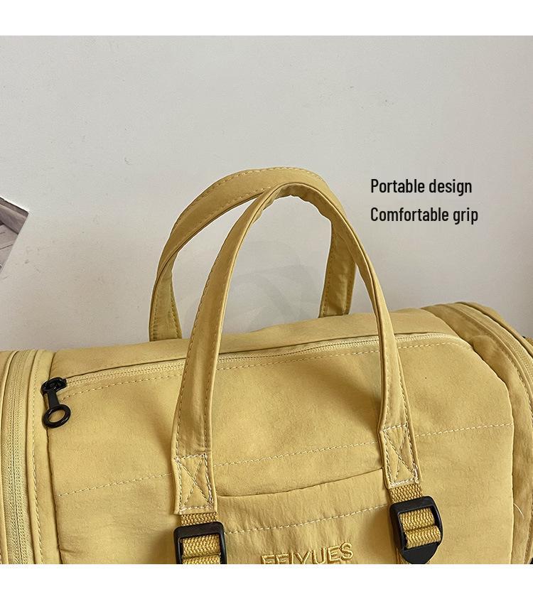 Women's Lightweight Travel Sports Bag: Large Capacity Hand-Carry for Short Business Trips & Fitness
