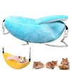 Hamster Cotton Nest Banana Shape House Hammock Bunk Design Cage Animals Hamster Banana House Pet Hammock Bed Cage Winter Ra J5C4