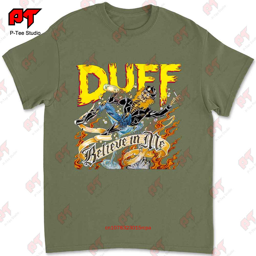 

Duff Mckagan Believe In Me MenS Black T Shirt Size S 3Xl DU2Q 4XL