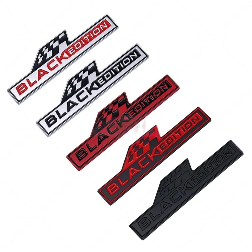 Car Styling 3D Logo Decorative Metal Adhesive Emblem Rear Trunk Badge Fender Sticker Body Decal Car Accessory