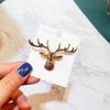 Yimu Alloy Christmas Brooch - Santa Claus & Tree Ornament Corsage