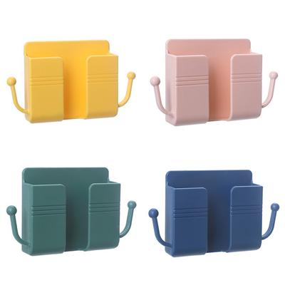 Wall Mounted Storage Box Multifunctional Remote Control Mobile Phone Charging Storage Box Durable Convenient To Use