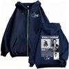Chayanne Bailemos Otra Vez Tour Zipper Hoodie Men Women Fashion Hip Hop Sweatshirt Jacket Coats Zip Up Hooded