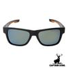 [Captain Stag] Men's Sunglasses with Case, UV400 Protection, Polarized, Lightweight, Polycarbonate, Stylish, for Driving, Sports, Golf, Baseball,