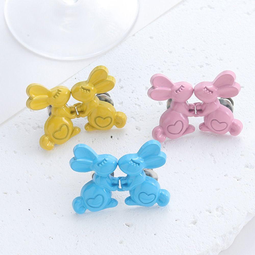 Waist Buckle Heart Rabbit Pants Button Tightener Jean Buttons for Loose Jeans  Waist Accessories