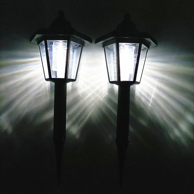 Solar LED Hexagonal Wall Light for Garden and Villa Decoration