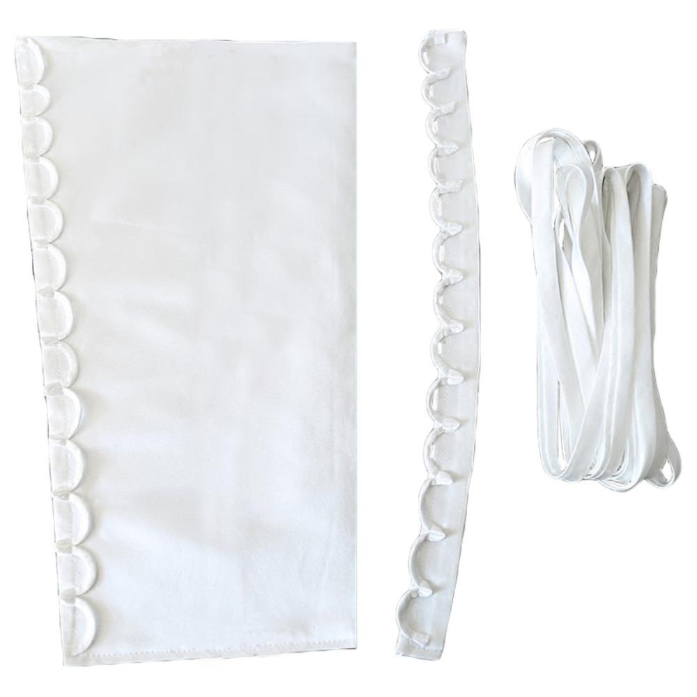 

3Pcs/Set Lace Wedding Dress Back Tie Dress Lace Up Accessories for Wedding Dress Accessories білий