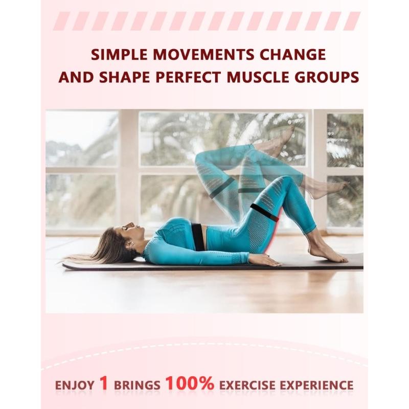 Home Use Pelvic Floor Muscle Trainer for Postpartum Women Thigh and Buttock Exercise Silents Design