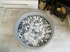 Dry pool 110x40cm gray with 500 balls: turquoise, gray, pearl