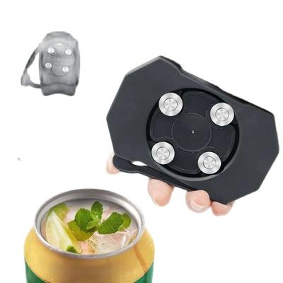 Ny 1 set Manuell Flasköppnare Magnet Burköppnare För Dricka Öl Kökstillbehör Kant-Stål Toppöppnare