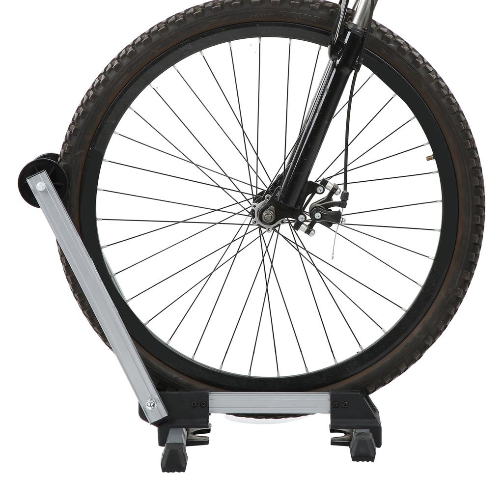 Foldable Wheel Stand Holder Mountain Bike Floor Parking Rack Repair Support