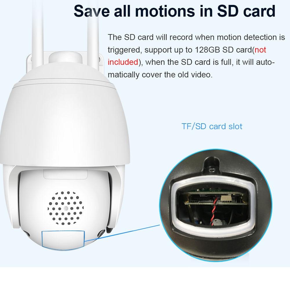 Buy 3MP Wifi PTZ Camera Outdoor 4X Digital Zoom Ai Human Tracking - Main Image