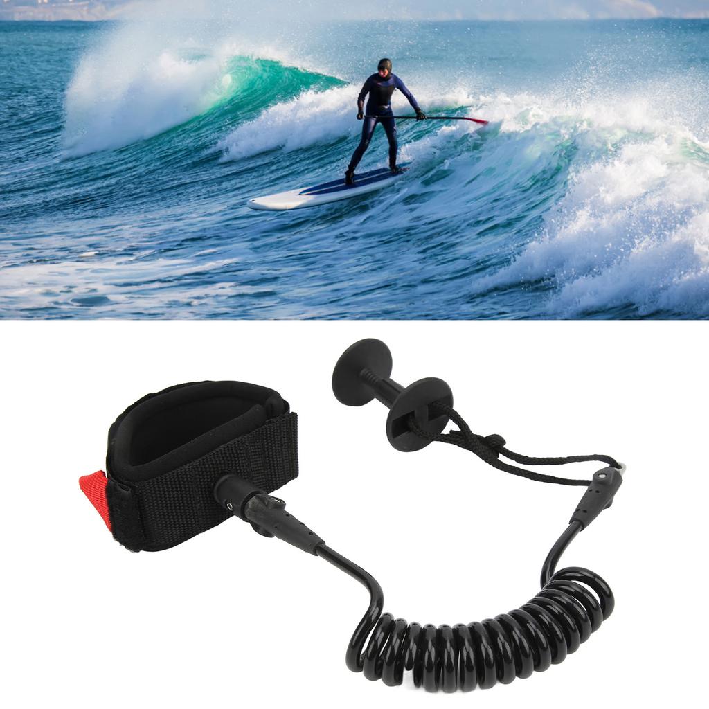 5.5mm 4 Feet Paddle Board Wrist Strap Elastic TPU Wrist Surf Leash Stand Up Paddle Leash for Surfboard