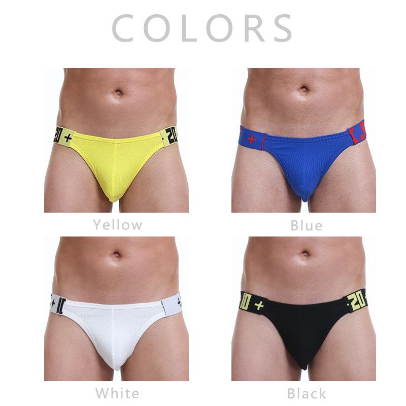 Men's Seamless Low Waist Breathable Thong - European & American Style