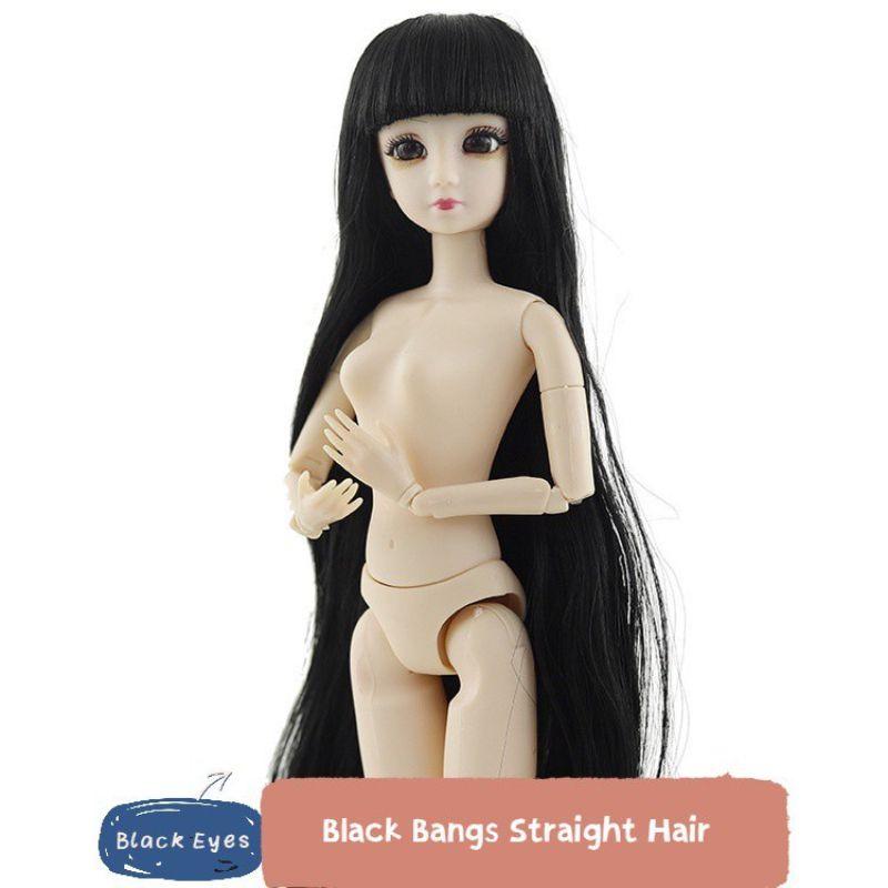 Muñeca de Moda Bjd 20 Articulaciones Maquillaje Diy Princesa Niña Juguete Regalo Para Niñas Ojos 3D