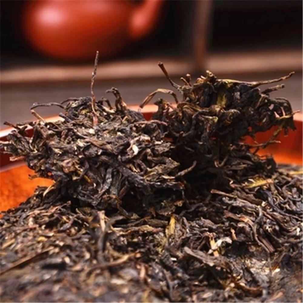 357g Syrový koláč Pu erh Čaj Puer Sypané lístky Starý strom Velká sklizeň