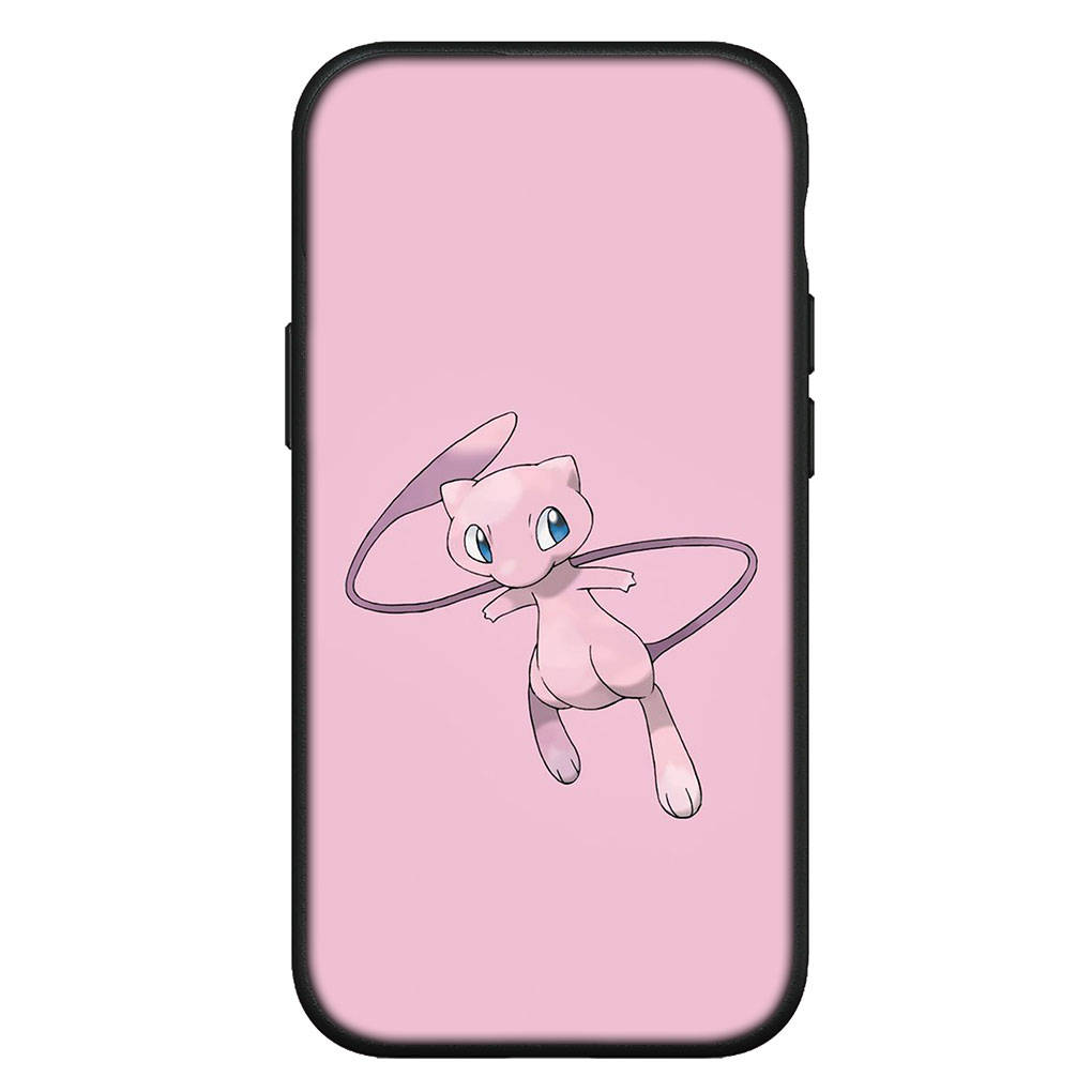 Kryt na iPhone 16 15 Xiaomi Redmi Note 14 13 12 11 Pro Max X 8 16e Samsung Galaxy S25 S24 S23 Moto OPPO Pouzdro na telefon Huawei Mewtwo Pokemon Pikachu Mew