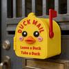 3D Printed Cruising Duck Mailbox Magnetic Wall Mounted Mini Mailbox for Cruise Ship Cabin Door Decoration Interactive Toy for Duck Hunting Game