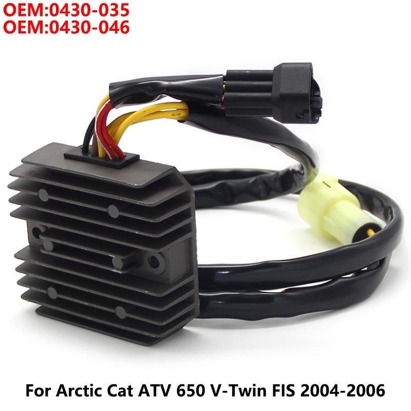 Motorcycle Voltage Regulator Rectifier For Arctic Cat 0430-035 0430-046 ATV 650 V-Twin FIS 0430035 0430046 Motorcycle Accessorie