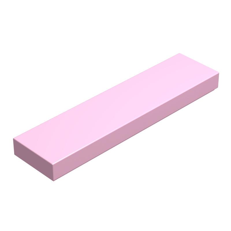 

50pcs 2431 91143 Thin Flat Tile 1 x 4 Dots Buildings Blocks Toys For Children Compatible Educational Creative Size Gift DIY MOC 50pcs розовый