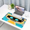 Cosmic Bot Crew Print Mouse Pad, Anti‑Slip Desktop Keyboard Mat, for PC Laptop Gaming Working Daily Use, Cool Festival Surprise Gift