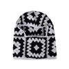 Handmade crochet balaclava hat autumn and winter retro pullover ear protection hat suitable for men and women, cold proof
