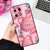 Hülle Für Tecno Camon 30S Pro Weiches Silikon TPU Schwarze Handyhülle Für Tecno Camon 30S Pro Blumenmuster Hülle Stoßfänger Schale