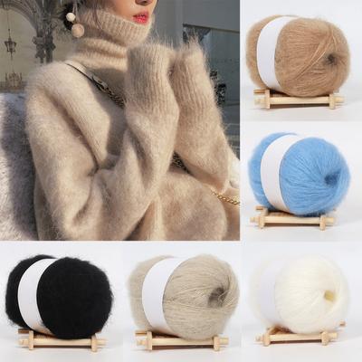 25g/roll Angora Mohair Cashmere Knitting Wool Yarn Sweater Scarf Line Crochet Thread Fashion Soft