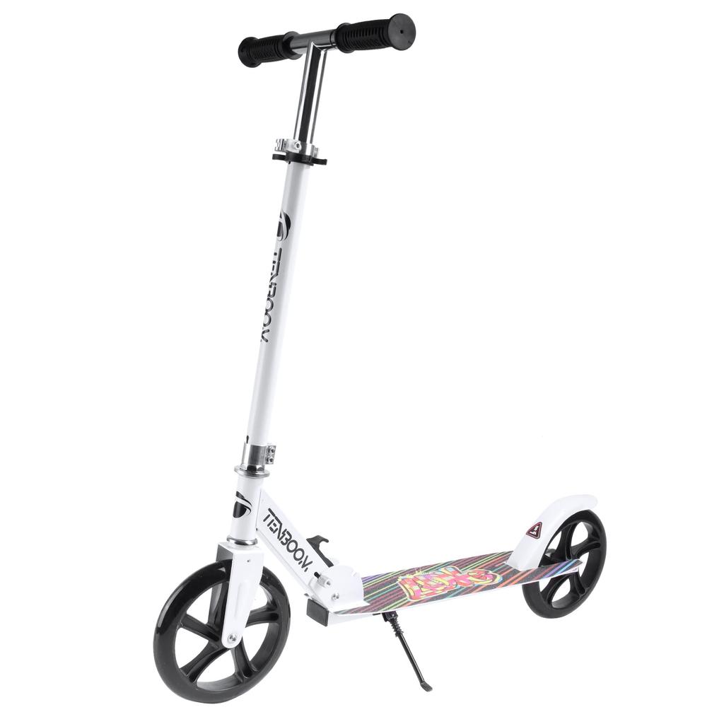 Koloběžka Tenboom Kickboard pro dospělé a děti Železná nožní brzda skládací typ 3 úrovně seřízení Stojící motocykl Oslava dárek Dárek pro