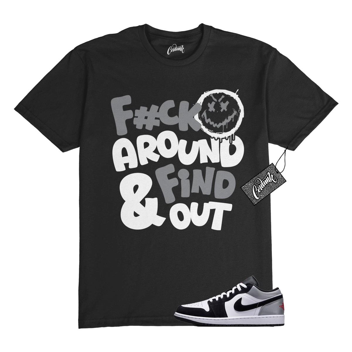 

1 Black Matte Silver White Fire Red T Shirt Match FF S