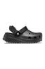 Crocs Saboti Slingback Unisex Classic Hiker Clog Black Size 38-39