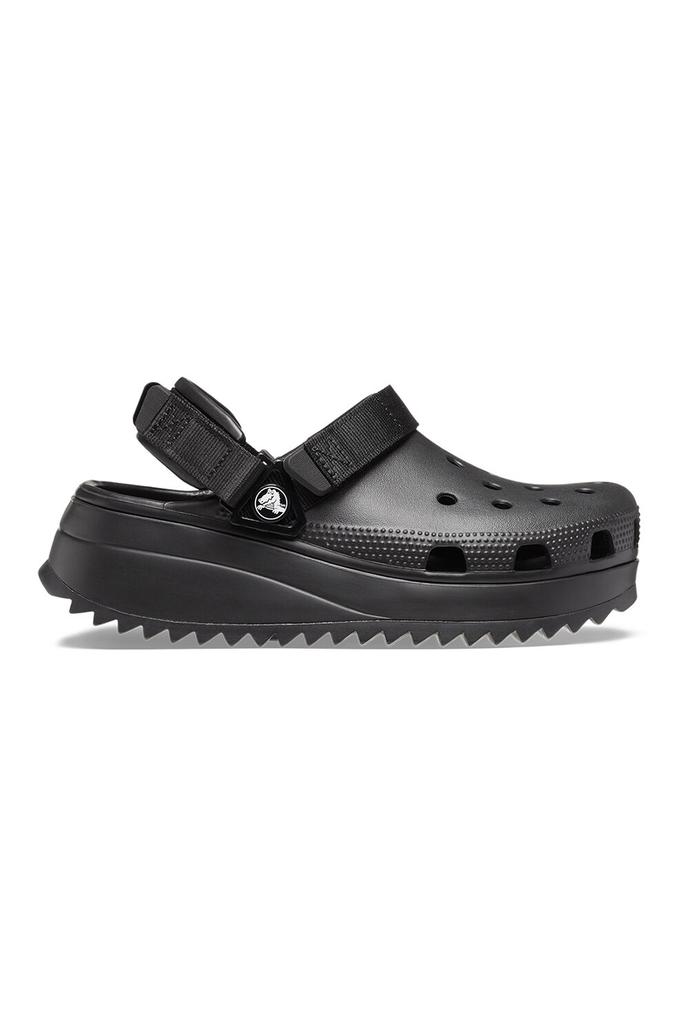 Crocs Saboti Slingback Unisex Classic Hiker Clog Black Size 38-39