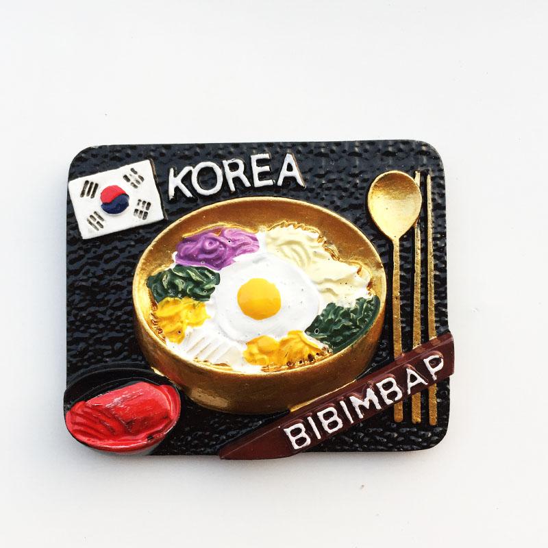 Korea Travelling Souvenirs Fridge Magnets Korean Resorts Tourist Souvenirs Magnetic Stickers for Message Board Home Decor