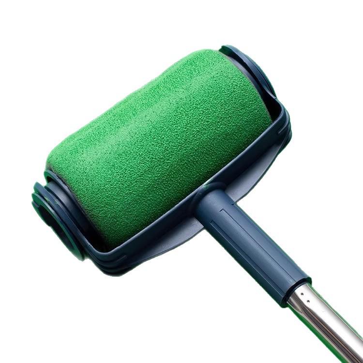 Newcomer Discount: Household Latex Paint Roller with Telescopic Handle and Self-Priming Sponge
