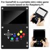 Protable Video Game Console 4.3B for Raspberry Pi 4.3in IPS Display Without 3B